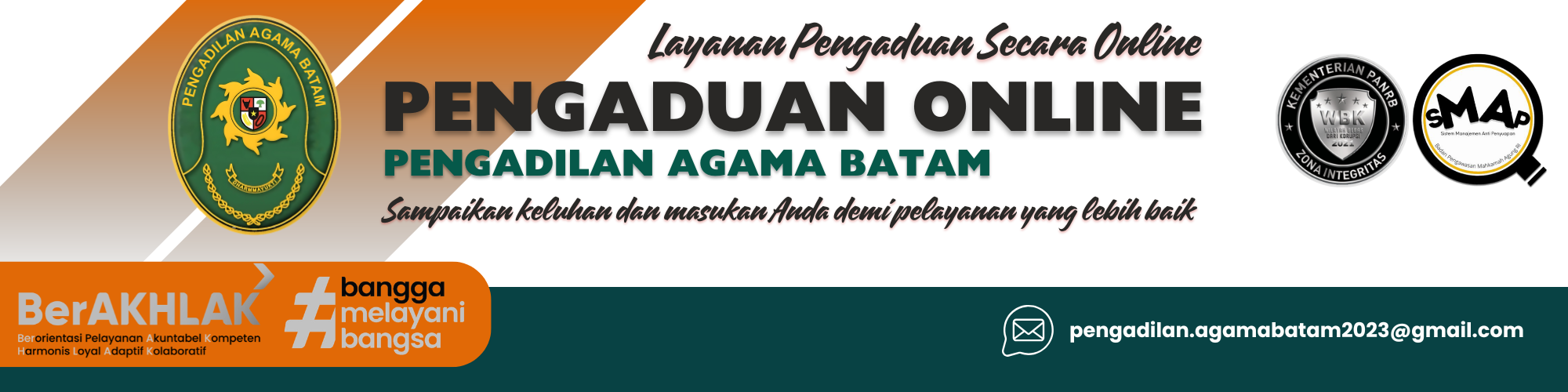 Layanan Pengaduan Masyarakat Pengadilan Agama Batam