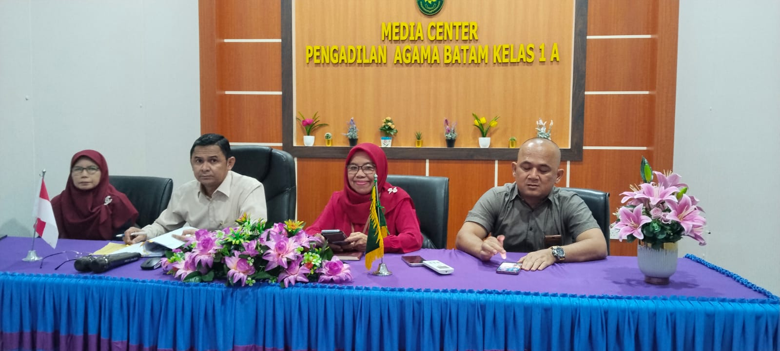 PA BATAM IKUTI MONEV KINERJA SATUAN KERJA TRIWULAN III DAN PERCEPATAN PENYELESAIAN PERKARA